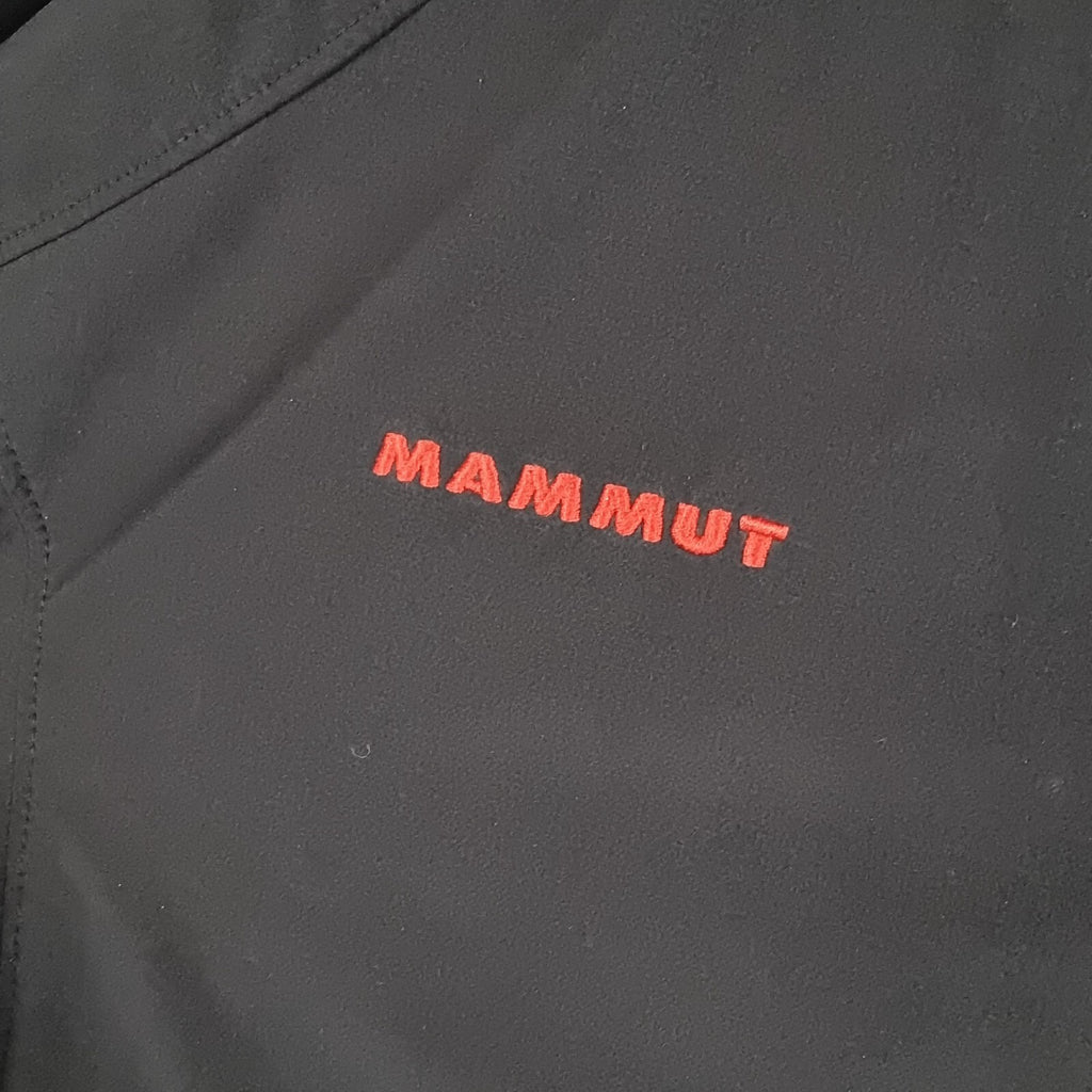 Mammut Jacket Mens M Medium Black SOFtech Softshell Runbold Trail SO Hooded