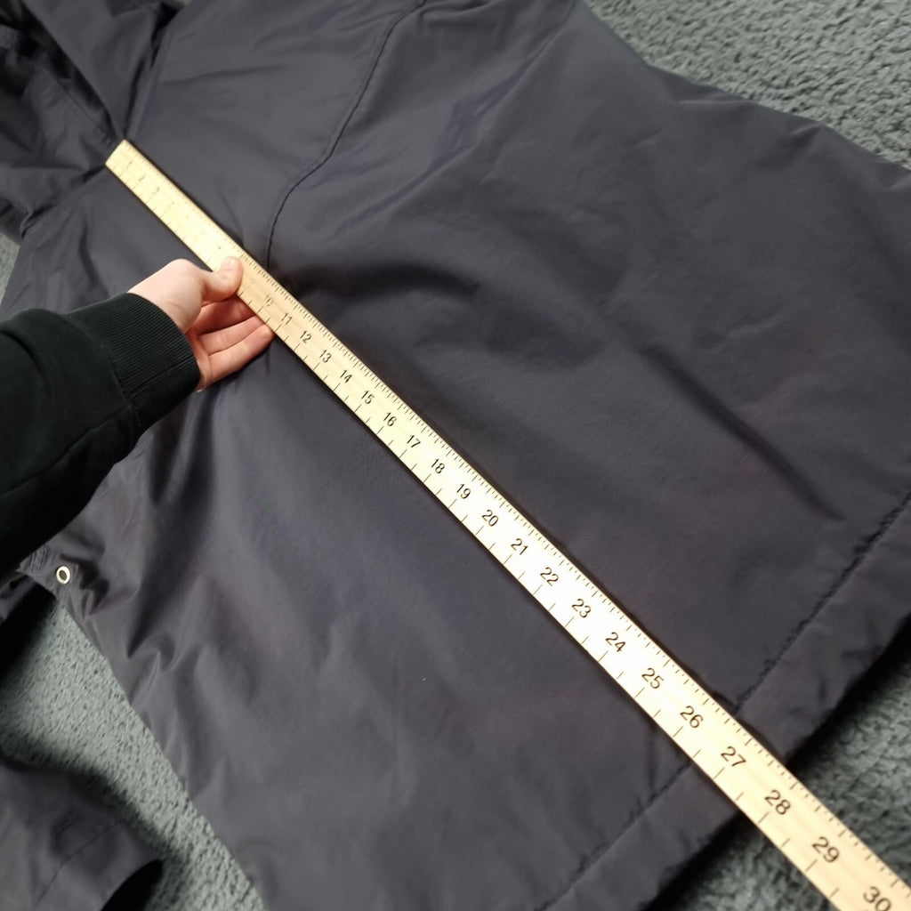 NAPAPIJRI Rainforest Winter Jacket Mens S Small Navy Waterproof Fleece Smock