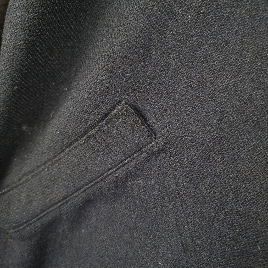 Vintage ERMENEGILDO ZEGNA Yachting Jacket Mens L Large Wool Collared Zip 80s