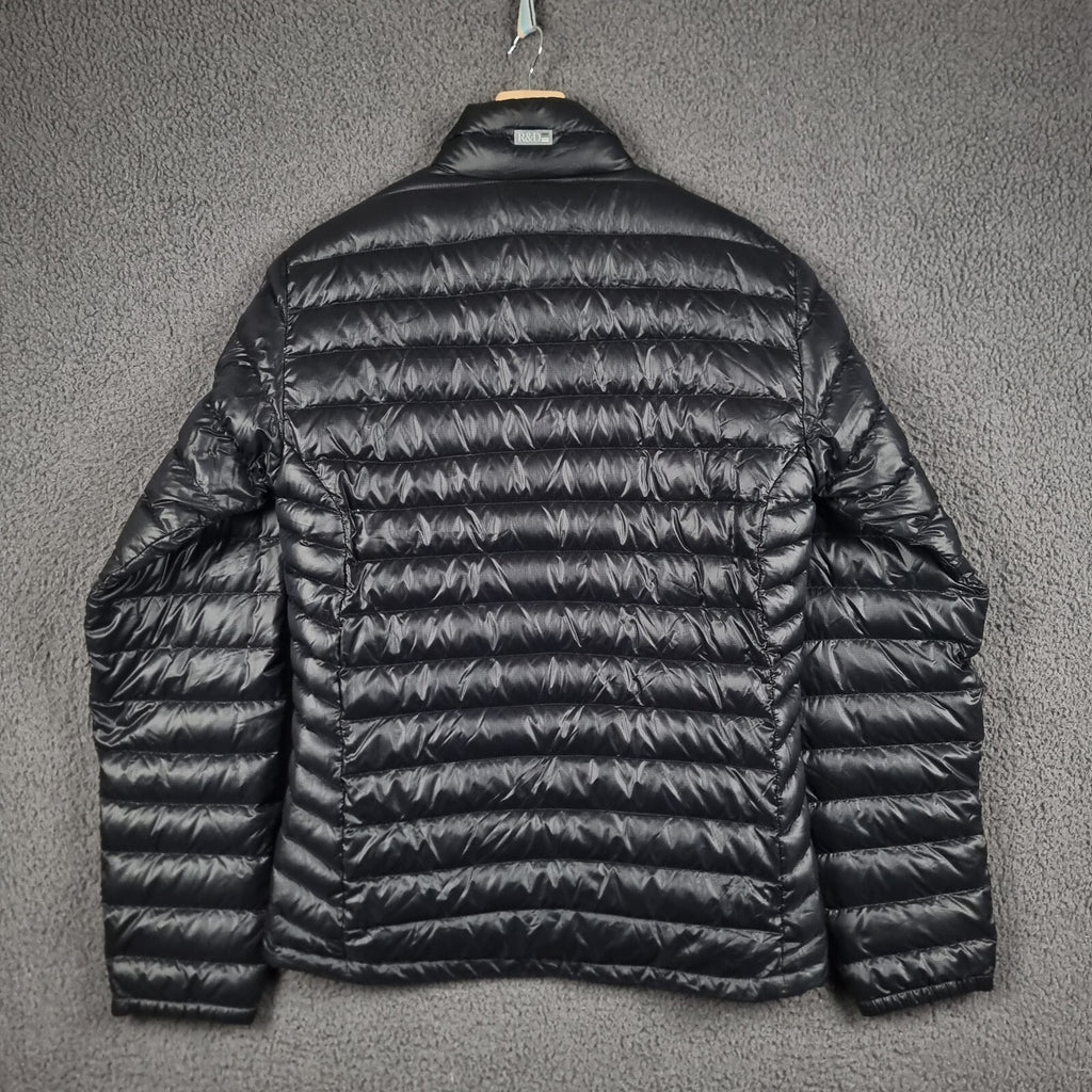 PEAK PERFORMANCE Jacket Mens M Medium DOWN Lin Puffer Quilted Packable Pertex
