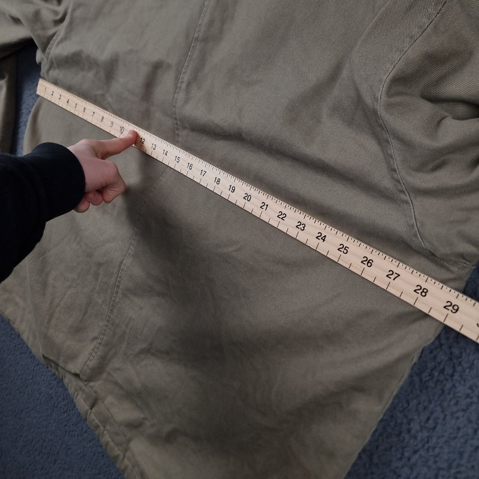 Vintage TIMBERLAND Jacket Mens XL Active Cotton Canvas Chore Workwear Sherpa 00s