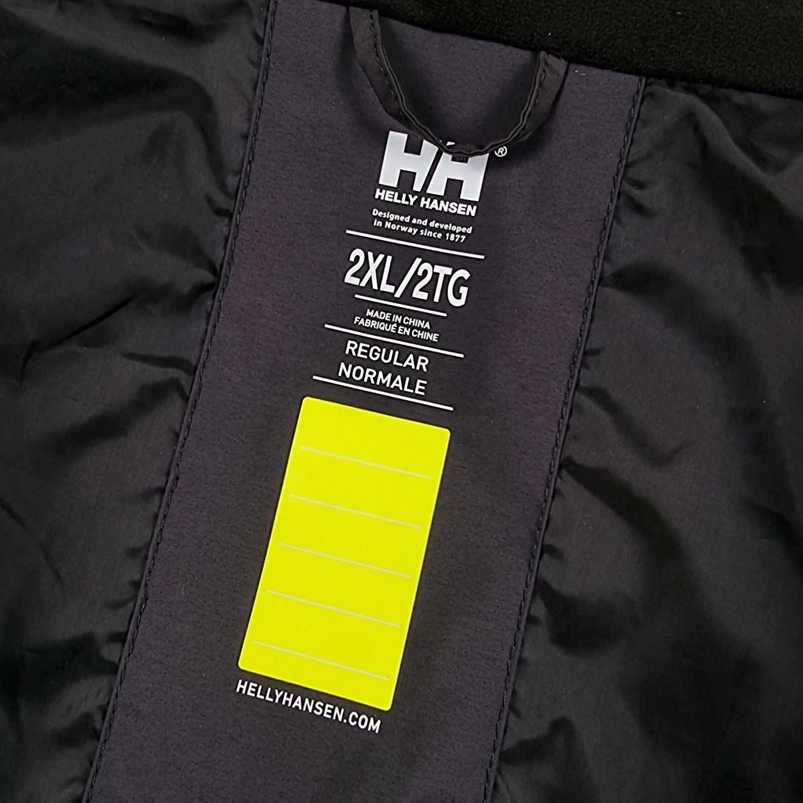 HELLY HANSEN Jacket Mens 2XL Saltholm Sailing Helly Tech Waterproof Rain Coat