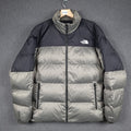 THE NORTH FACE Diablo 2.0 Jacket Mens M Medium Grey Black 700 Down Puffer