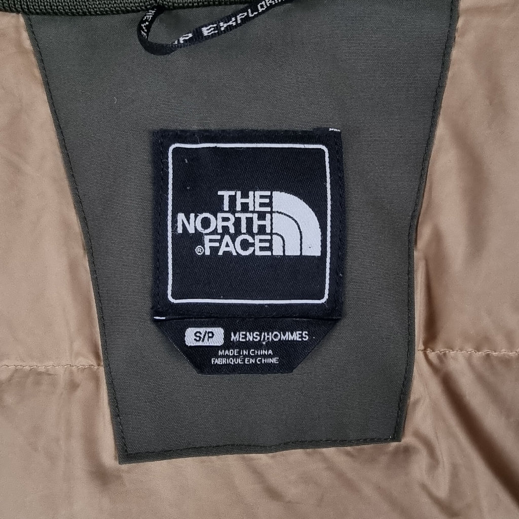THE NORTH FACE Jacket Mens S Small Green Orcadas Parka Goose Down Waterproof
