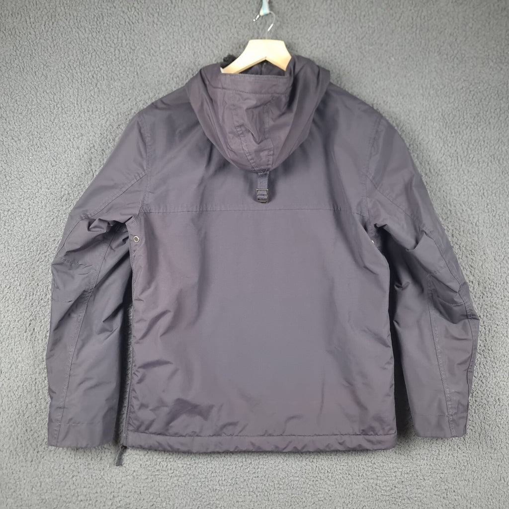 NAPAPIJRI Rainforest Winter Jacket Mens S Small Navy Waterproof Fleece Smock