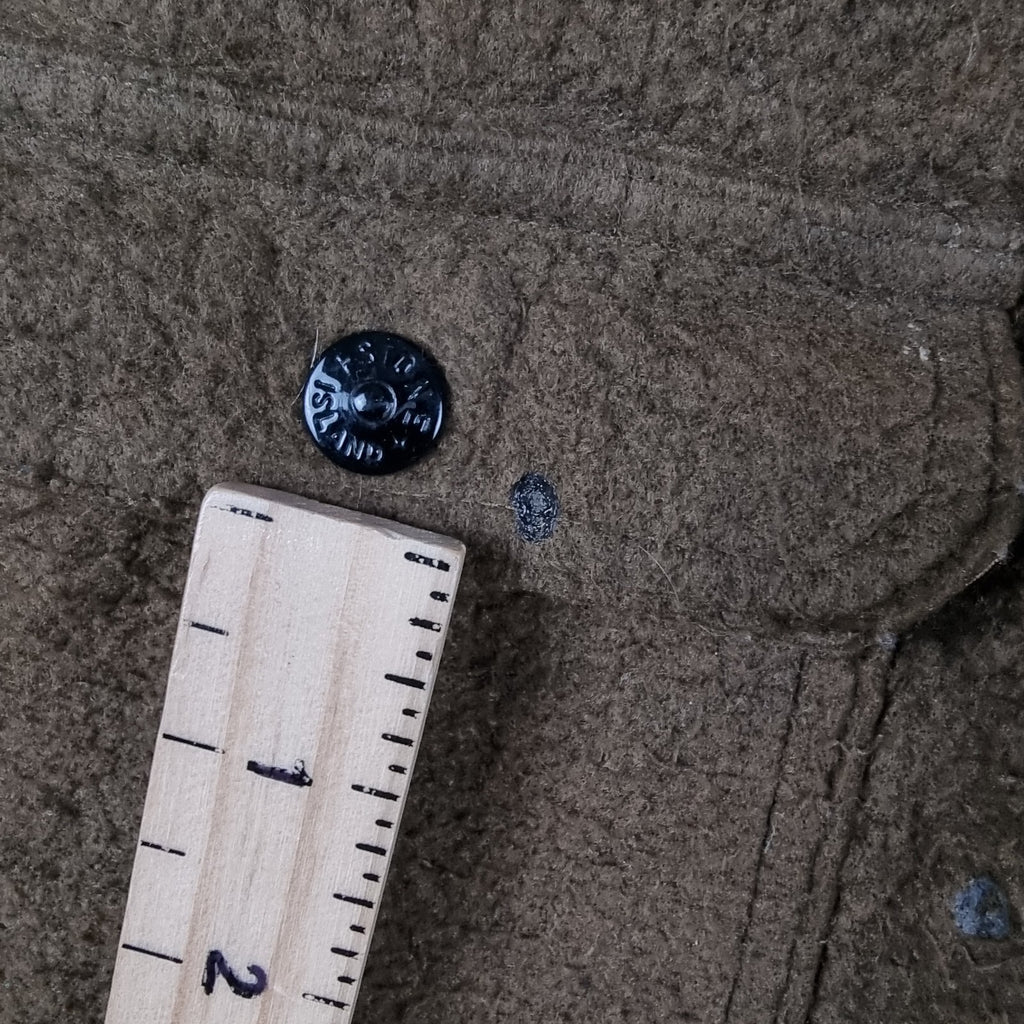 Vintage STONE ISLAND Jacket Mens XL Brown Felt Field Coat Made In Italy F/W 2005