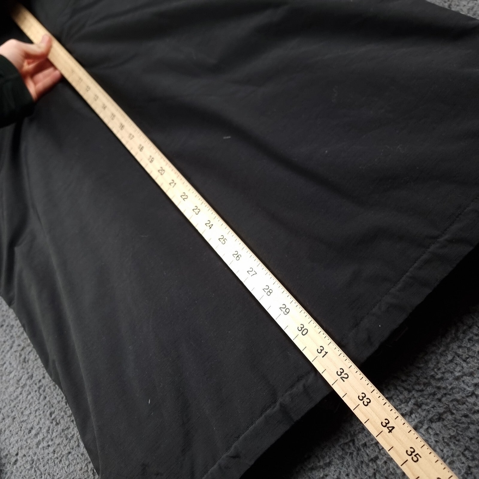 THE NORTH FACE Jacket Men M Black Parka Ski Coat HyVent Waterproof Insulated