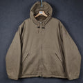 Vintage TIMBERLAND Jacket Mens XL Active Cotton Canvas Chore Workwear Sherpa 00s