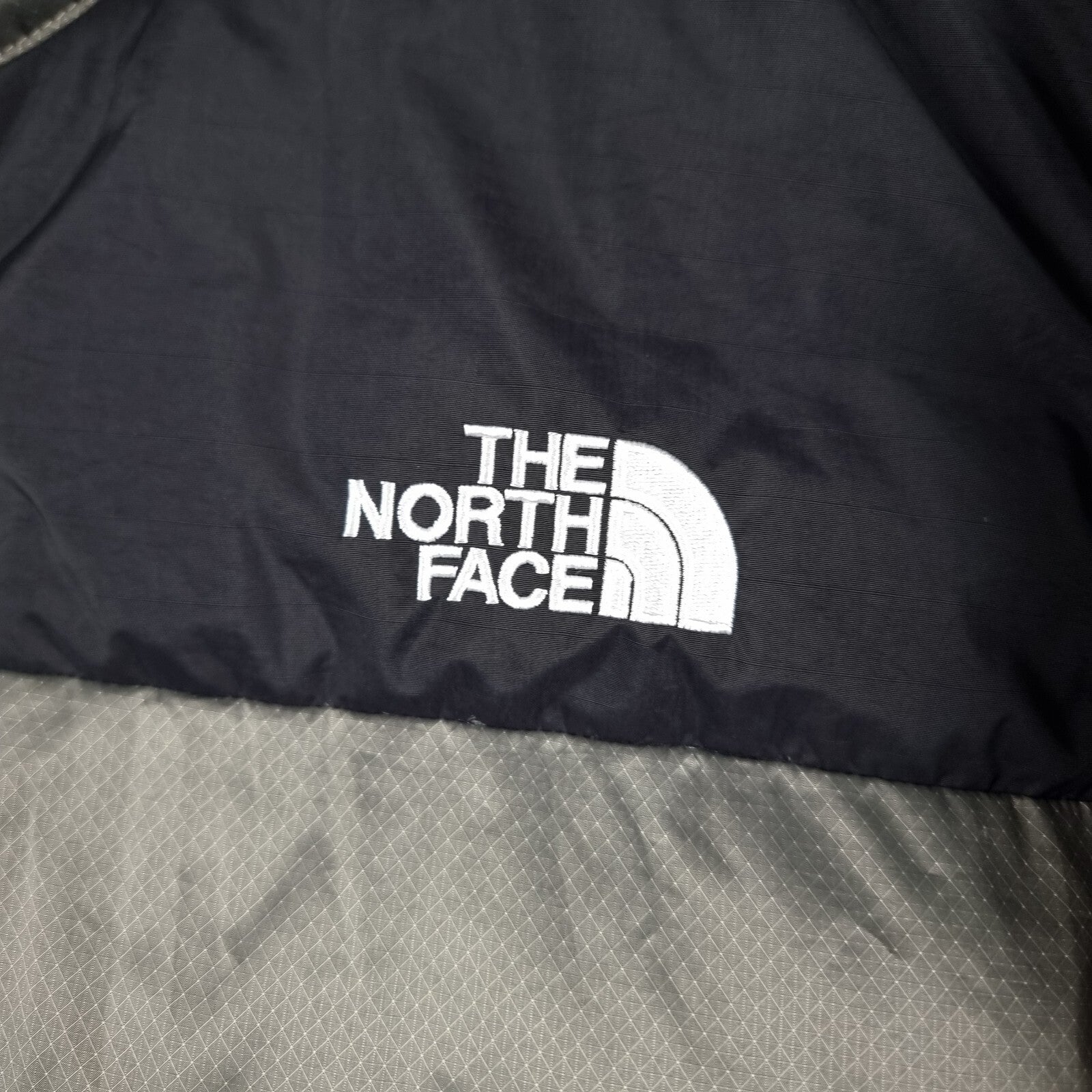THE NORTH FACE Diablo 2.0 Jacket Mens M Medium Grey Black 700 Down Puffer