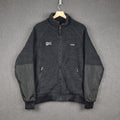 FILSON Jacket Mens L Large Black Sherpa Fleece Polartec Bomber Full Zip