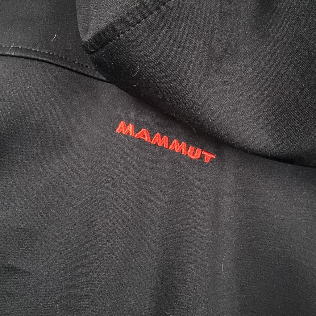 MAMMUT Jacket Mens M Medium Black Ultimate Hoody Windstopper Softshell Hooded