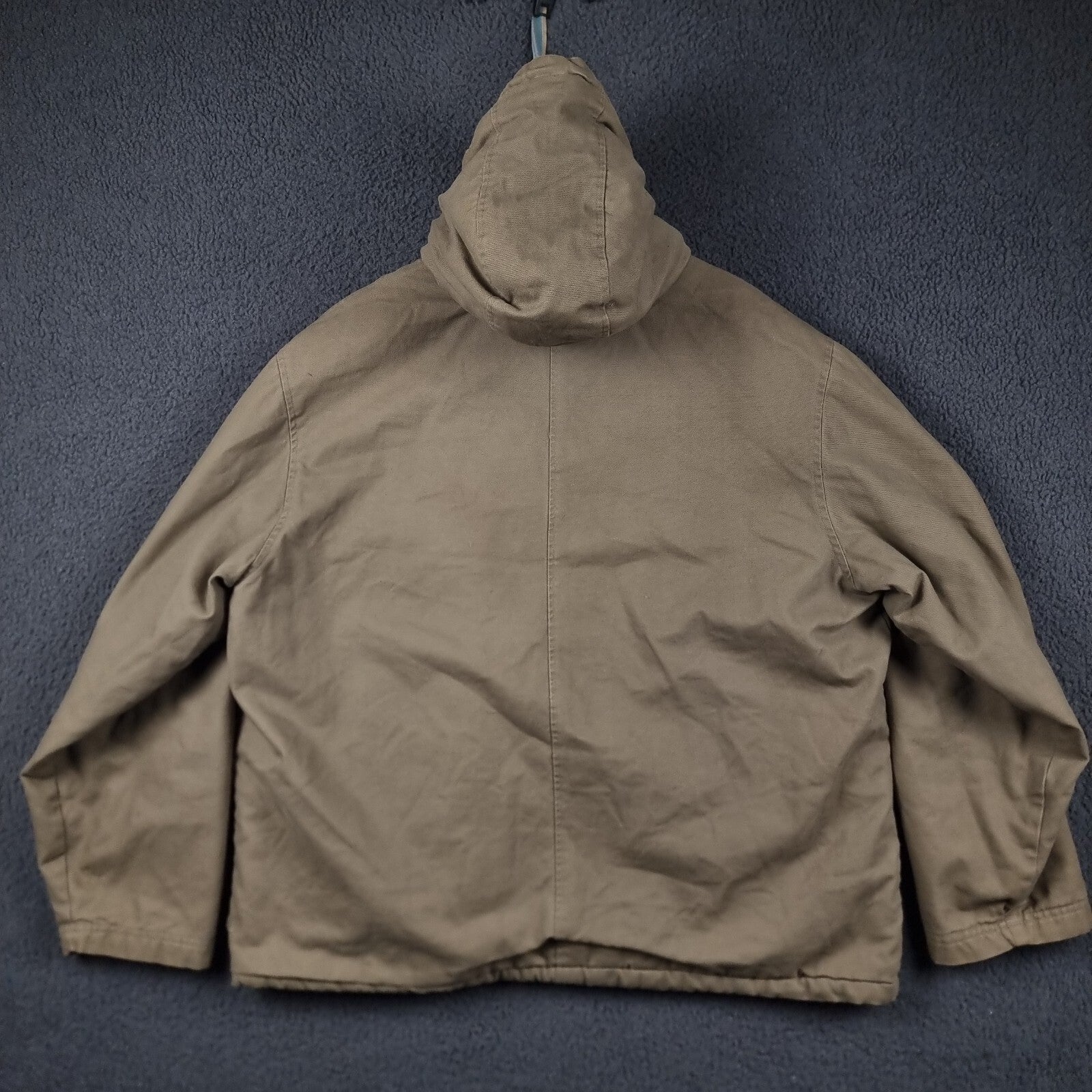 Vintage TIMBERLAND Jacket Mens XL Active Cotton Canvas Chore Workwear Sherpa 00s