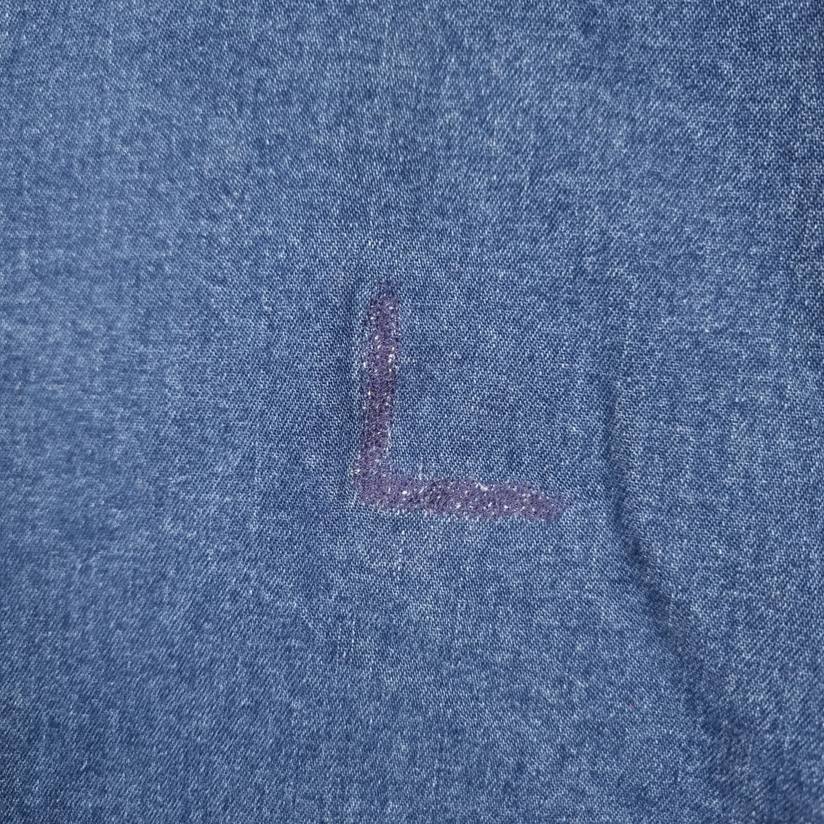 Vintage LL Bean Barn Coat Jacket Mens XL Tall Blue Field Denim Wool Liner 90s