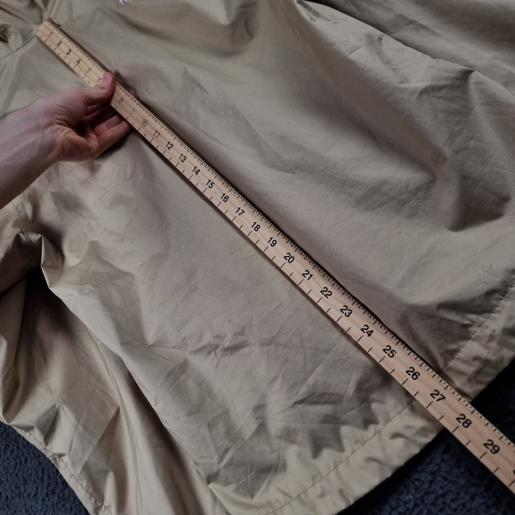 THE NORTH FACE Jacket Mens XS Brown Dryvent Quest Waterproof Rain Coat Hooded