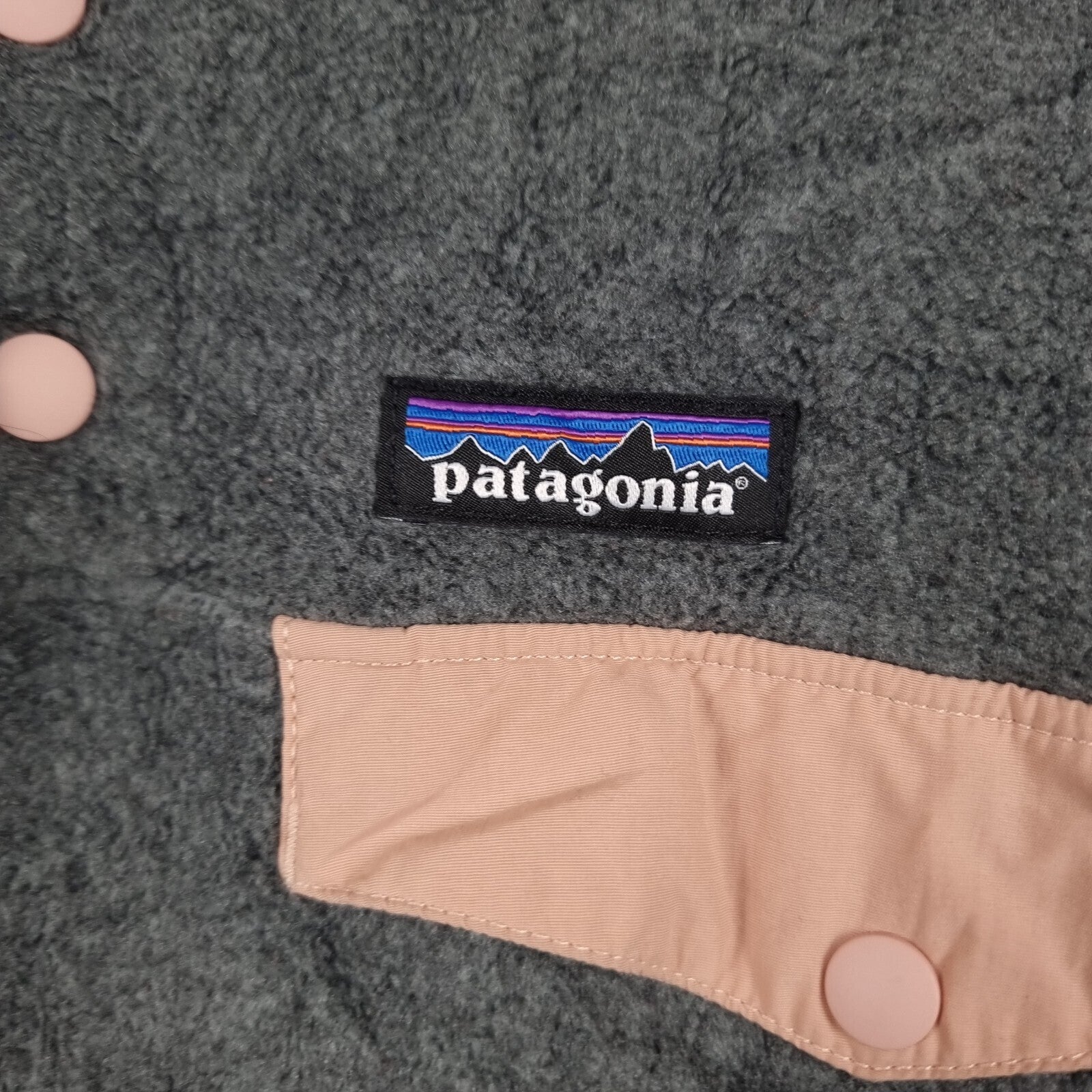 PATAGONIA Synchilla Snap-T Fleece Womens XS Grey Lightweight Pullover Jumper
