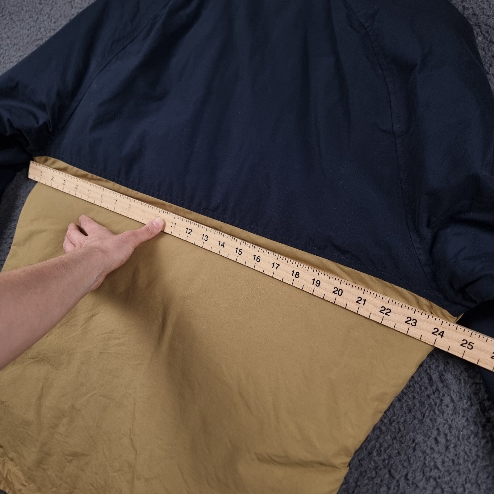 PENFIELD Jacket Mens M Waterproof 1/4 Zip Smock Rain Coat Insulated Elk 60/40