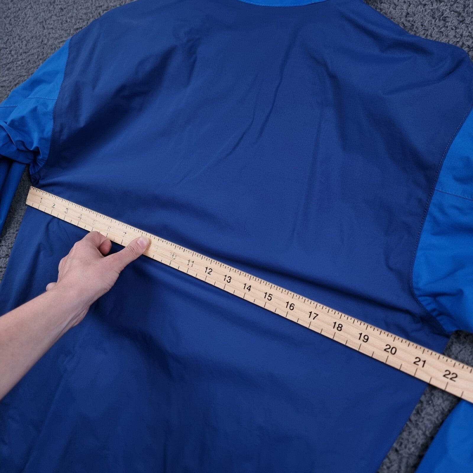 BERGHAUS Jacket Mens S Small Blue Stormcloud Hydroshell Waterproof Rain Coat