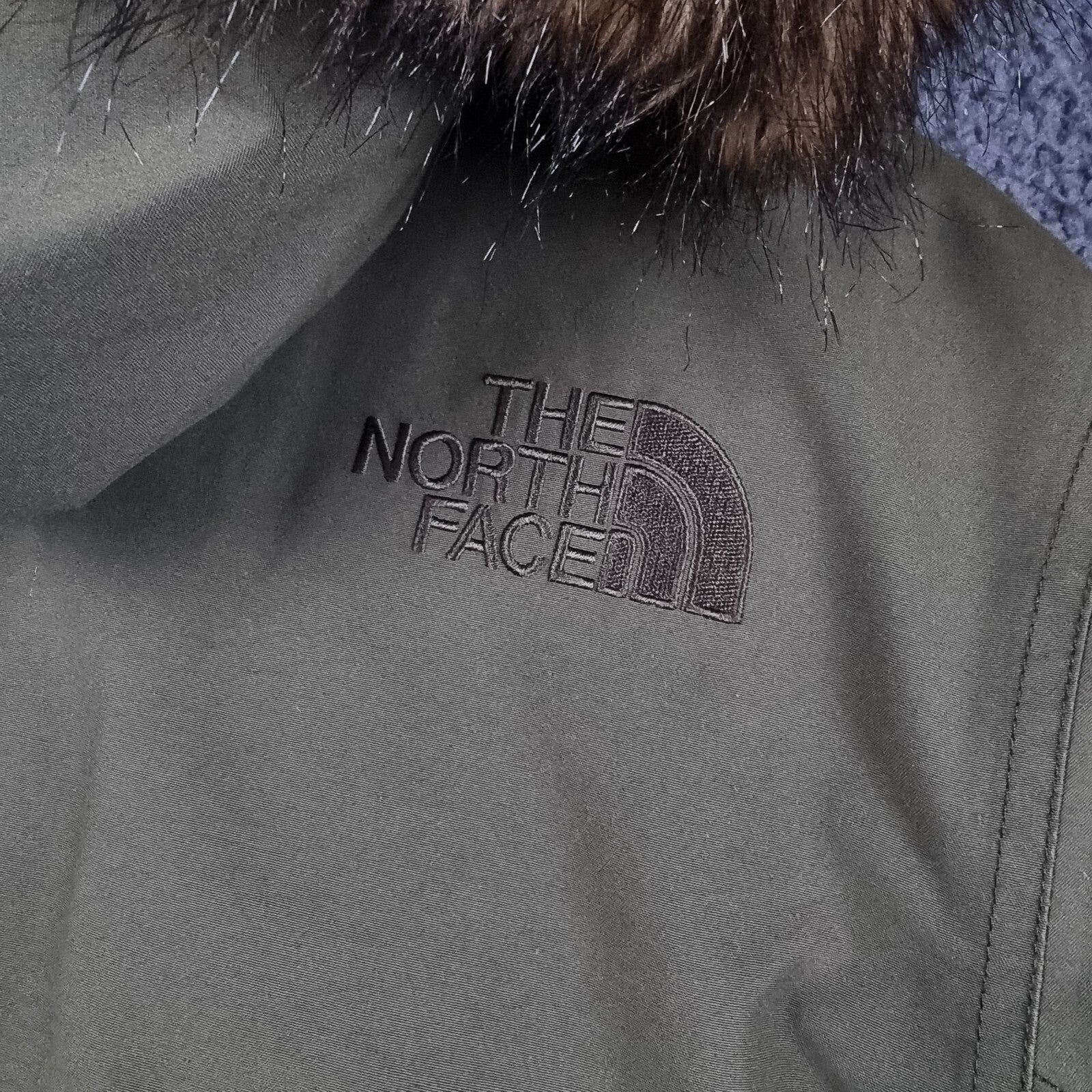 THE NORTH FACE Jacket Mens S Small Green Orcadas Parka Goose Down Waterproof