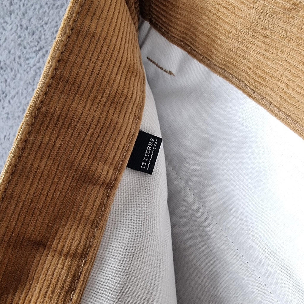 DOLCE & GABBANA Trousers Mens W32 L30 Brown Corduroy Cord 100% Cotton Italy Made