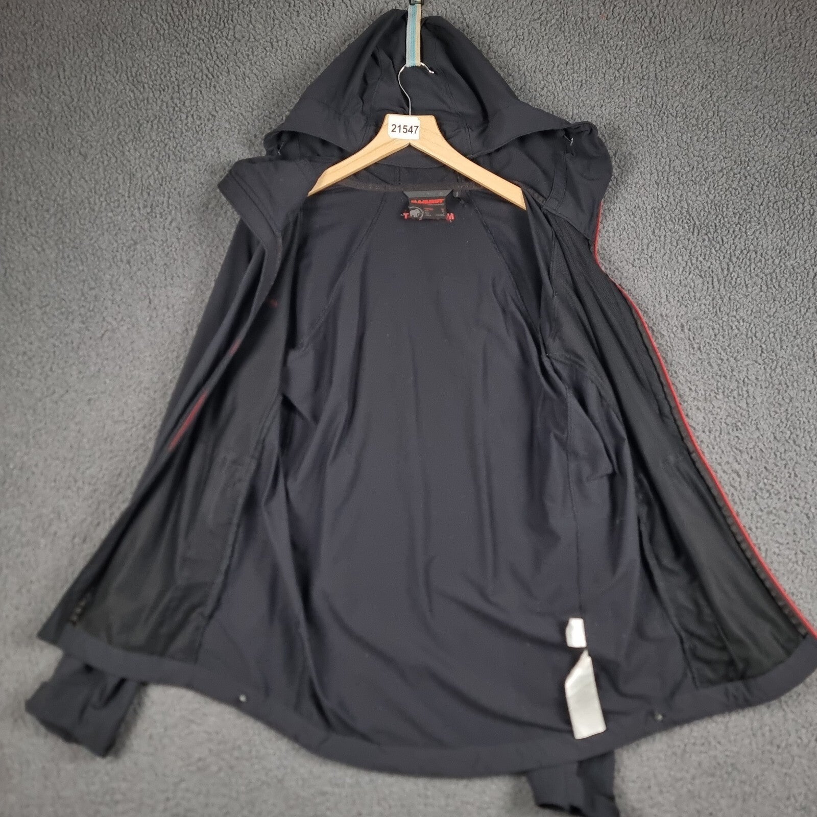 Mammut Jacket Mens M Medium Black SOFtech Softshell Runbold Trail SO Hooded
