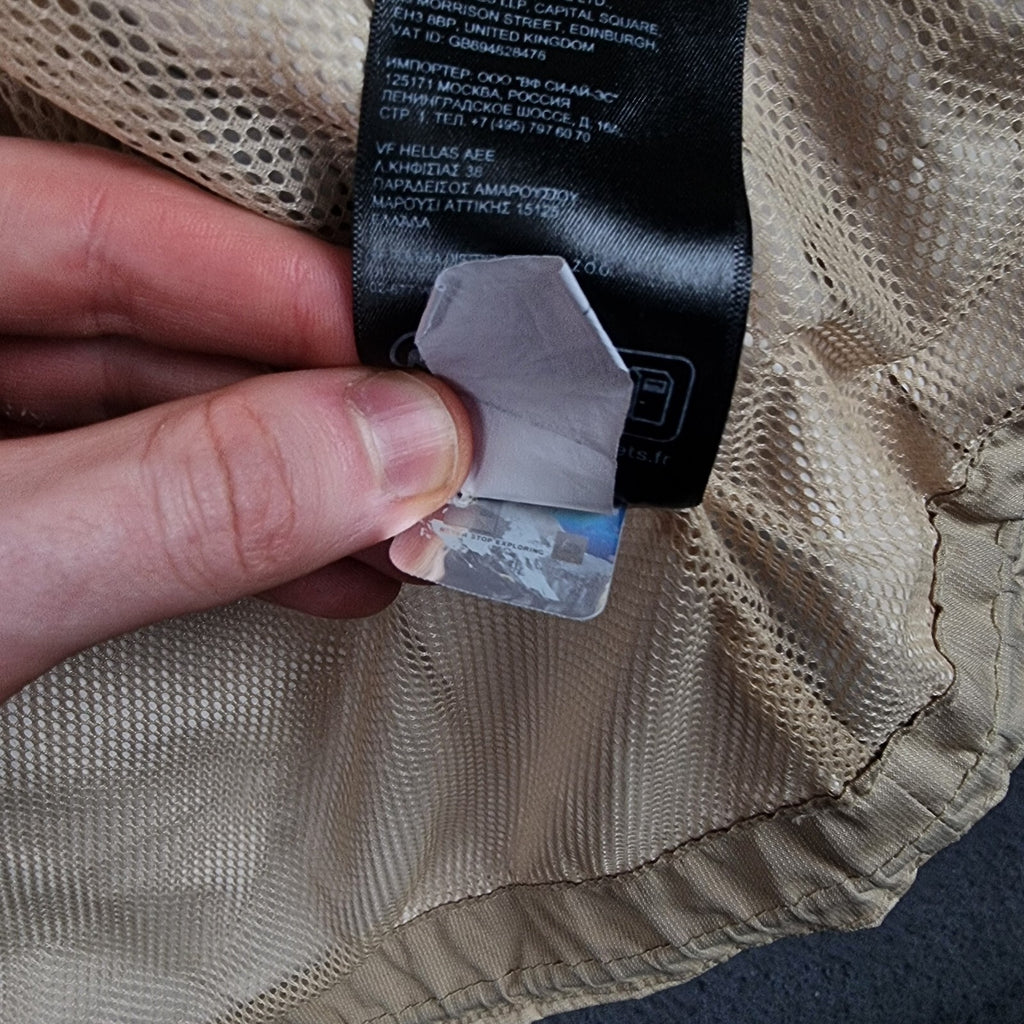 THE NORTH FACE Jacket Mens XS Brown Dryvent Quest Waterproof Rain Coat Hooded