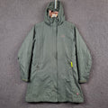 HELLY HANSEN Jacket Womens S Small Green Aden Insulated Helly Tech Primaloft
