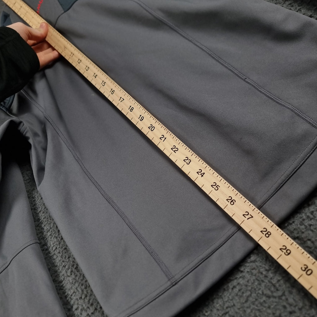 MAMMUT Jacket Mens XS Grey Ultimate Pro Softshell Windstopper Stretch Full Zip