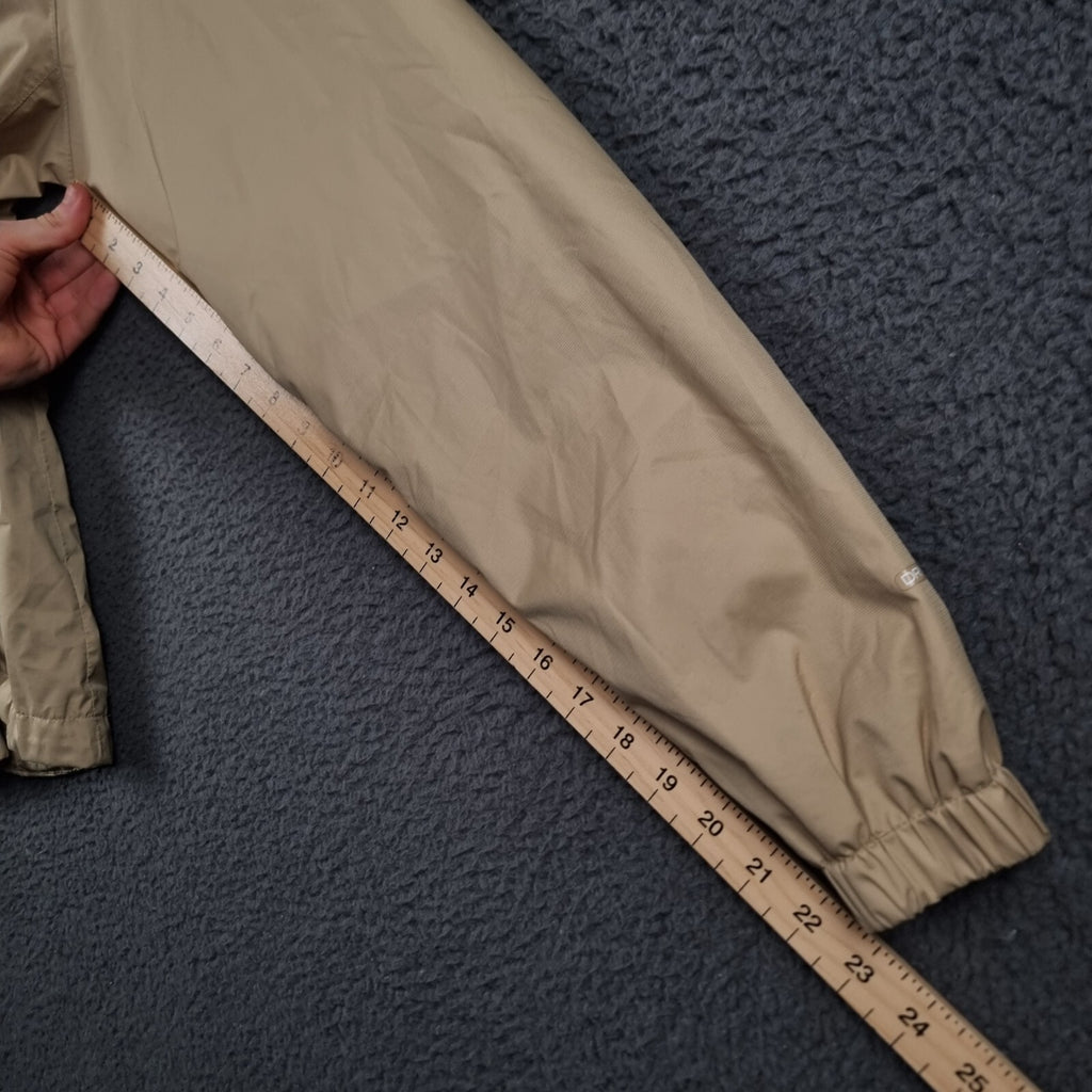 THE NORTH FACE Jacket Mens XS Brown Dryvent Quest Waterproof Rain Coat Hooded