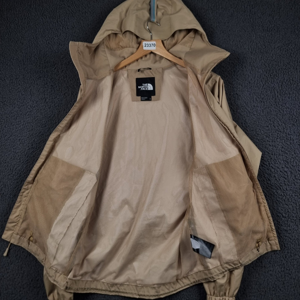 THE NORTH FACE Jacket Mens XS Brown Dryvent Quest Waterproof Rain Coat Hooded