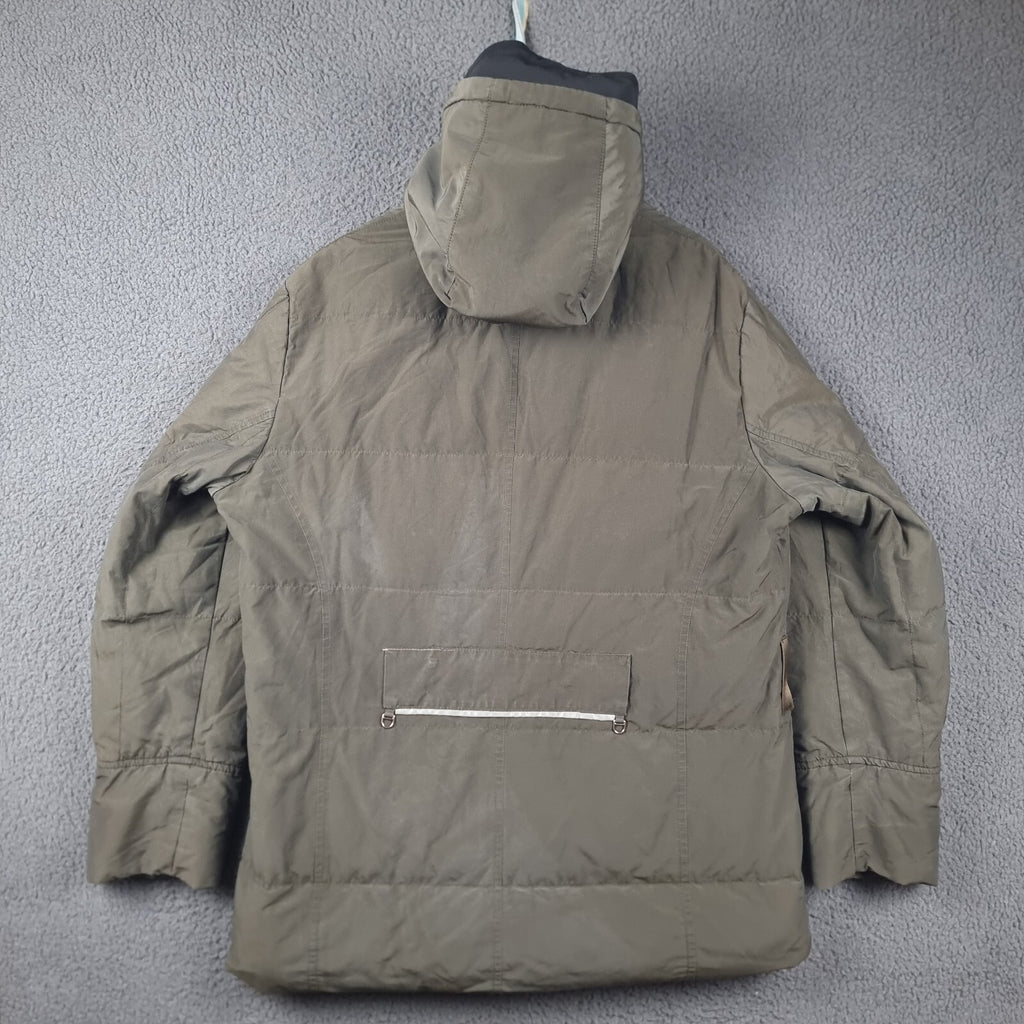PEUTEREY Jacket Men 2XL Green Hurricane Goose Down Parka Insulated Puffer Hooded