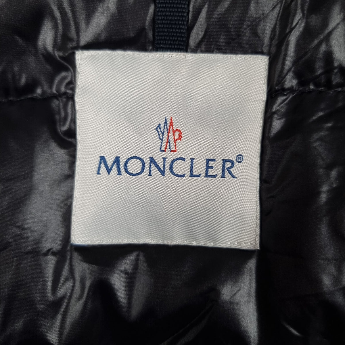 MONCLER Jacket Mens L Large Size 3 Black GLASTONE Down M65 Military Field Coat