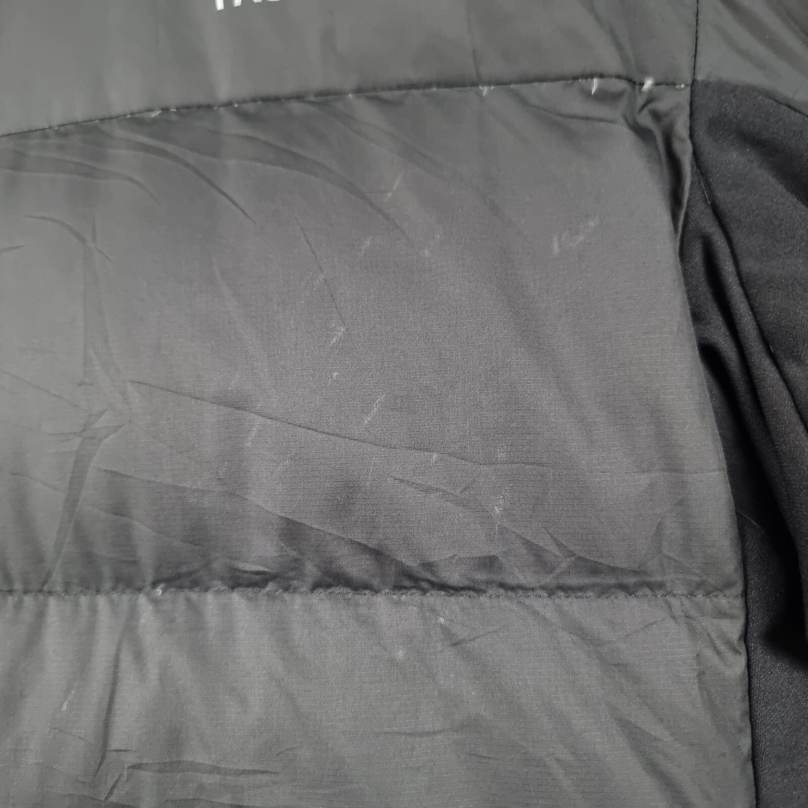 THE NORTH FACE Jacket Mens XL Black 550 Goose Down Hybrid Puffer Insulated Lined