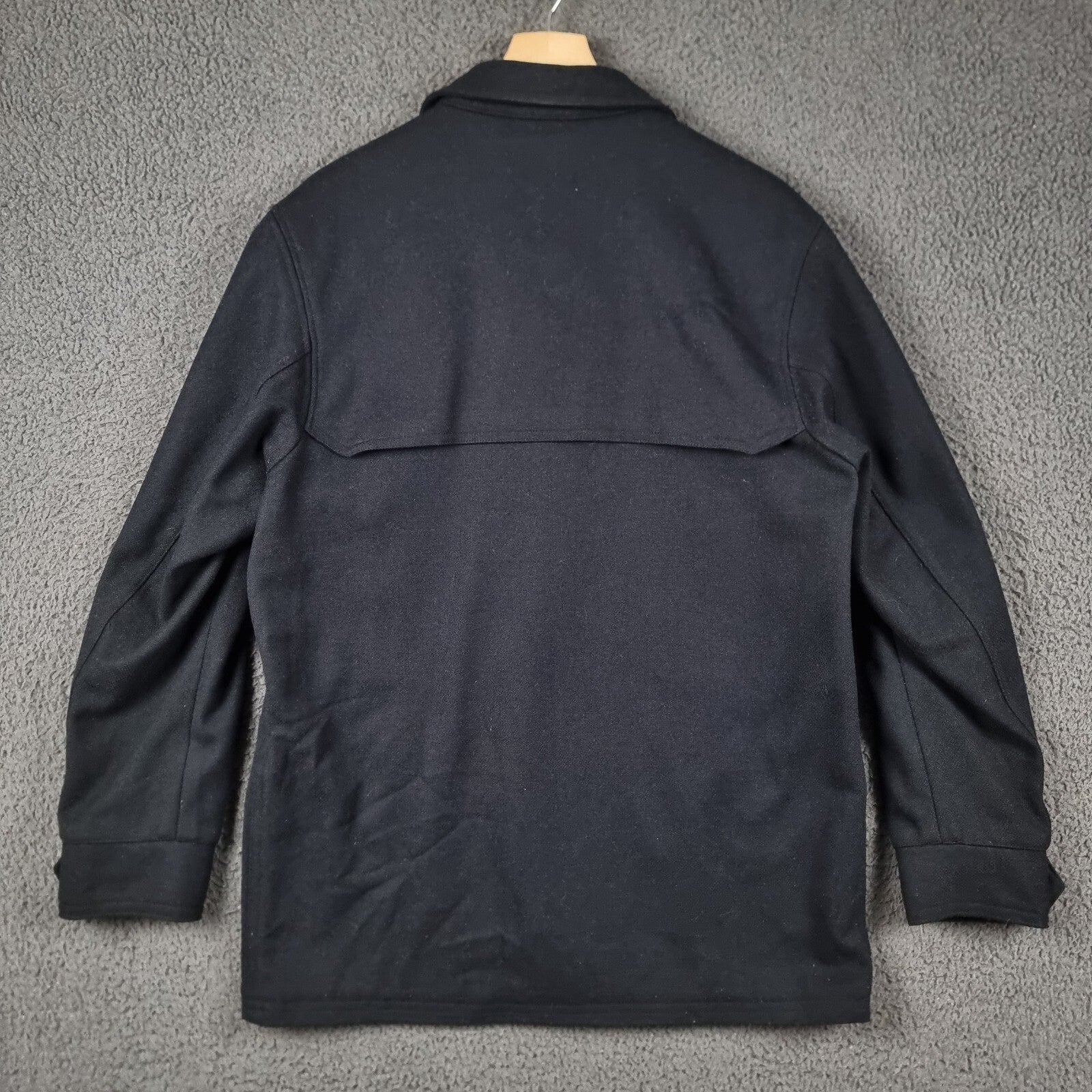 Vintage ERMENEGILDO ZEGNA Yachting Jacket Mens L Large Wool Collared Zip 80s