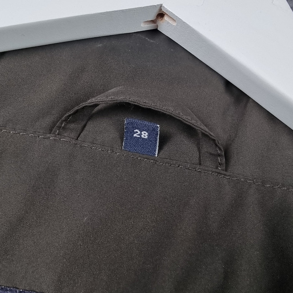 Vintage PAUL R SMITH Jacket Mens 28 2XL 3XL Grey Waterproof Rain Coat Hooded