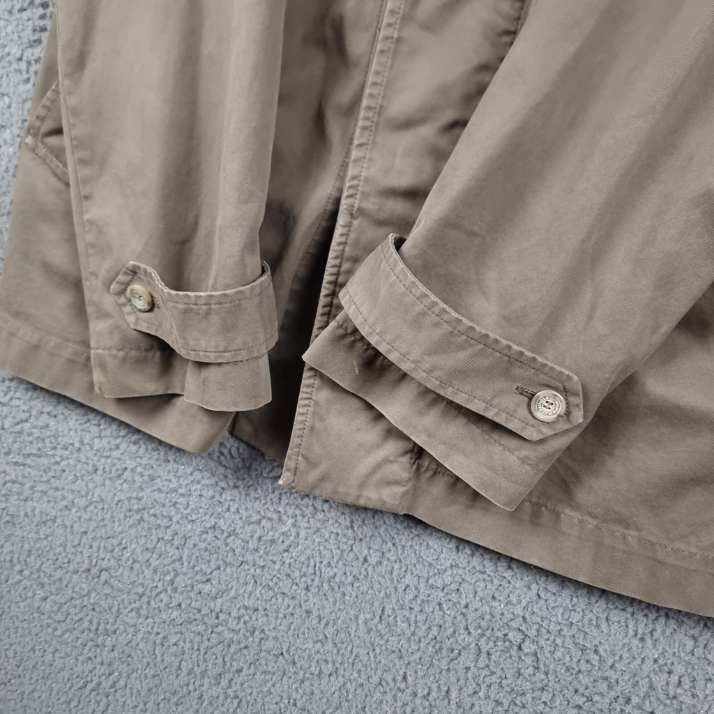 Pringle Of Scotland Jacket Mens L Large Field Coat Shooting Hunting Cotton Twill