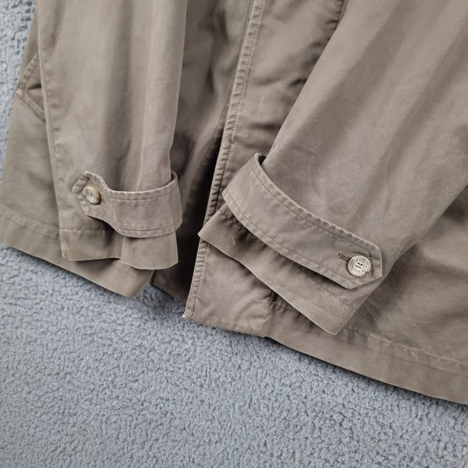 Pringle Of Scotland Jacket Mens L Large Field Coat Shooting Hunting Cotton Twill