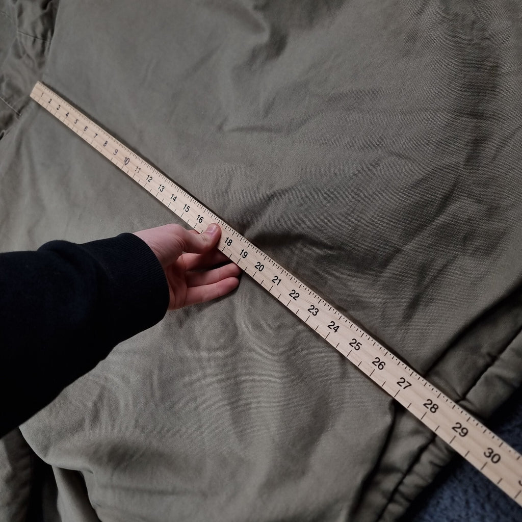 Vintage TIMBERLAND Jacket Mens XL Active Cotton Canvas Chore Workwear Sherpa 00s