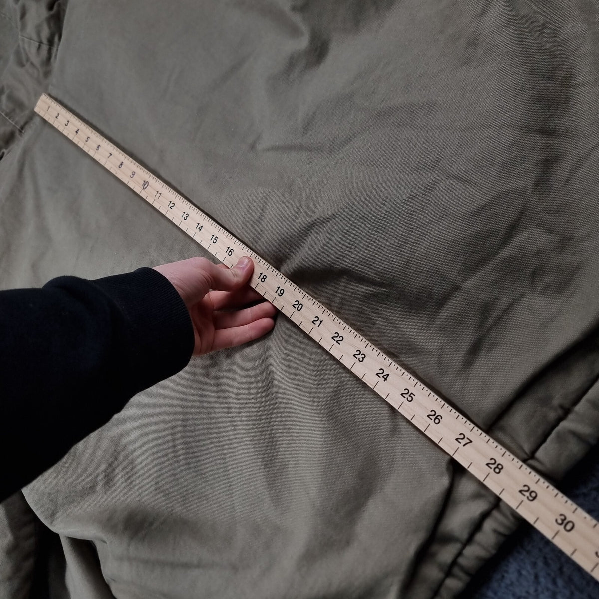 Vintage TIMBERLAND Jacket Mens XL Active Cotton Canvas Chore Workwear Sherpa 00s