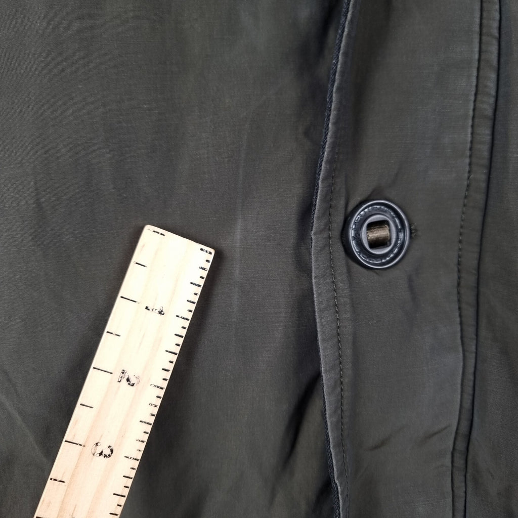 PEUTEREY Jacket Men 2XL Green Hurricane Goose Down Parka Insulated Puffer Hooded
