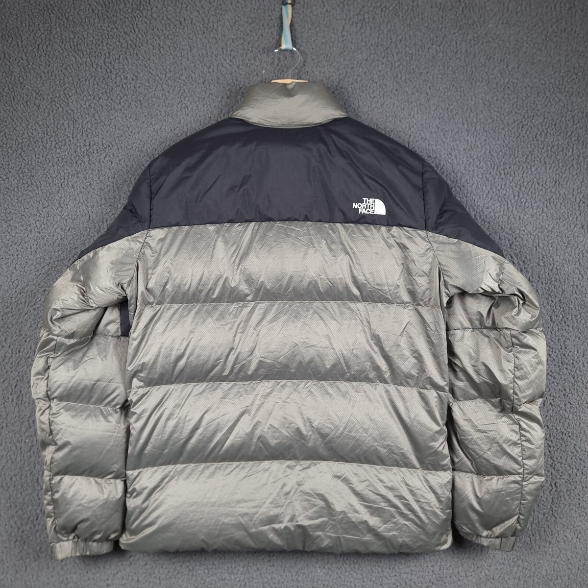 THE NORTH FACE Diablo 2.0 Jacket Mens M Medium Grey Black 700 Down Puffer