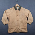 Vintage LL Bean Jacket Mens XL Tall Brown Field Coat Barn Hunting Chore 80s