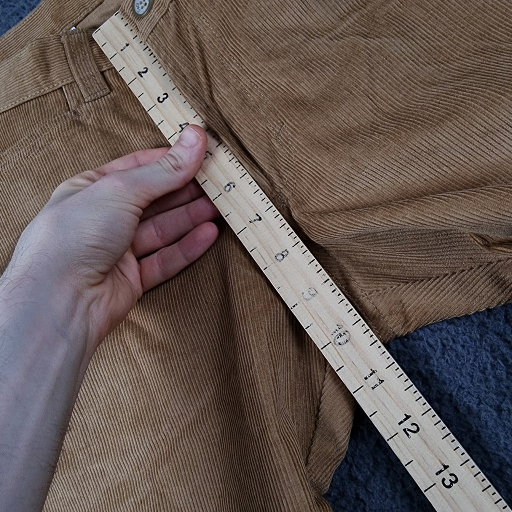DOLCE & GABBANA Trousers Mens W32 L30 Brown Corduroy Cord 100% Cotton Italy Made