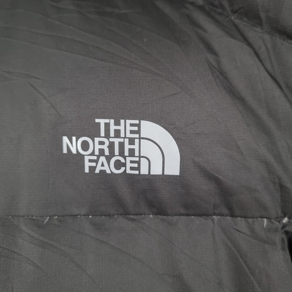 THE NORTH FACE Jacket Mens XL Black 550 Goose Down Hybrid Puffer Insulated Lined