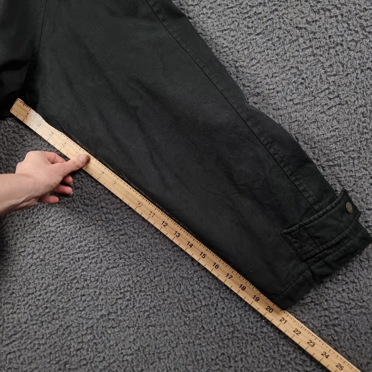 Vintage CAMEL COLLECTION Jacket Mens 2XL 48 Black Barn Field Coat Cotton Canvas