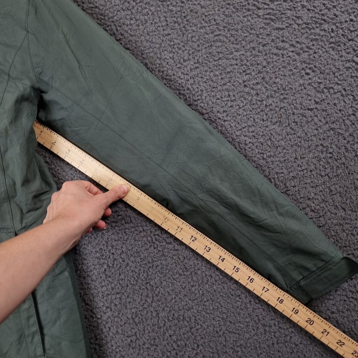 HELLY HANSEN Jacket Womens S Small Green Aden Insulated Helly Tech Primaloft