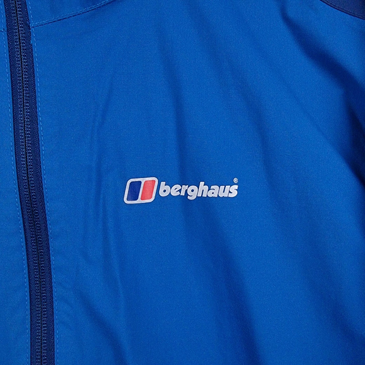 BERGHAUS Jacket Mens S Small Blue Stormcloud Hydroshell Waterproof Rain Coat