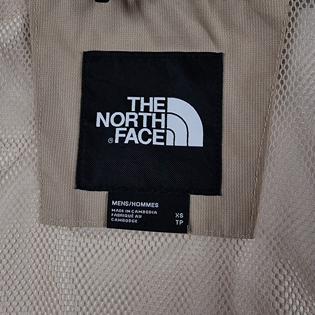 THE NORTH FACE Jacket Mens XS Brown Dryvent Quest Waterproof Rain Coat Hooded