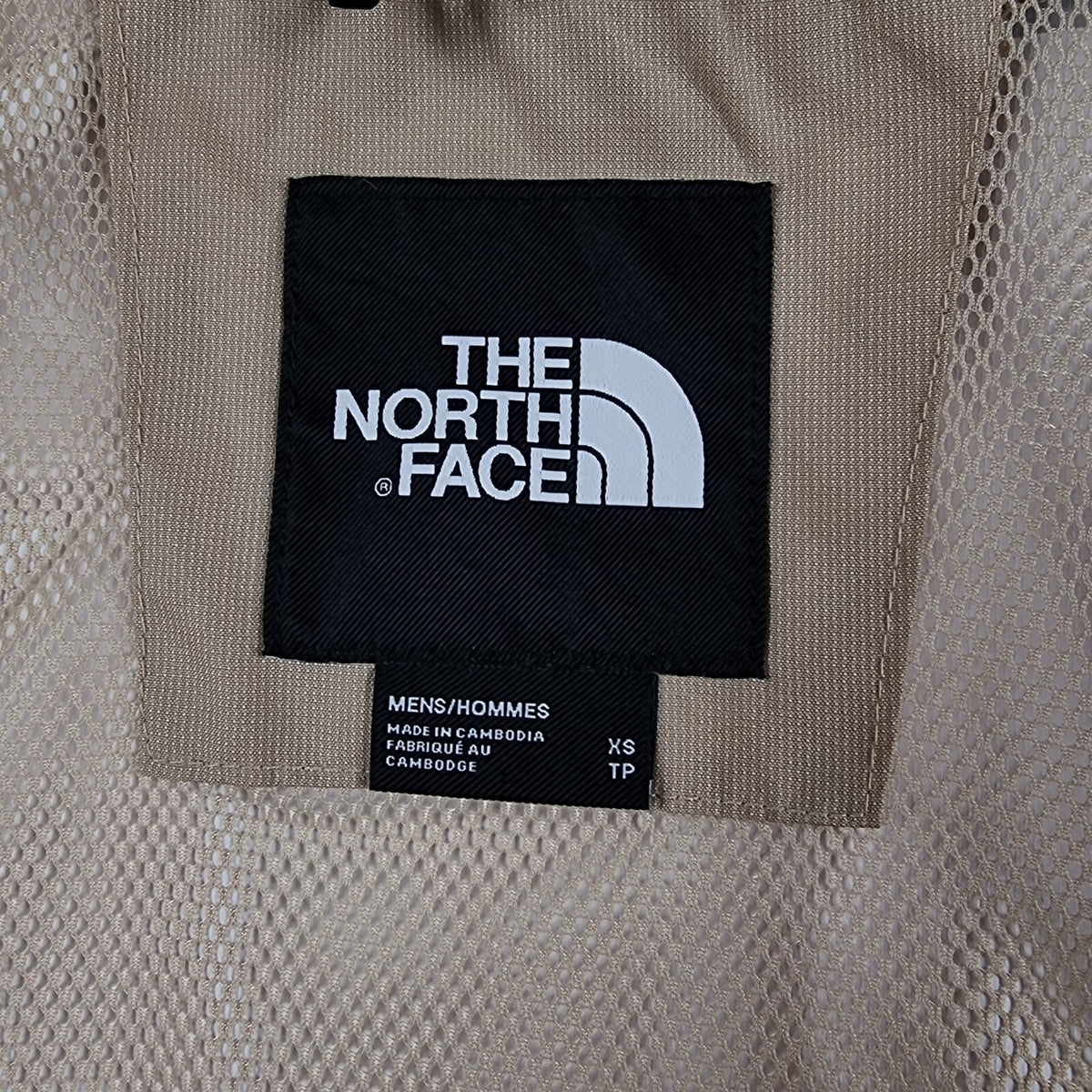 THE NORTH FACE Jacket Mens XS Brown Dryvent Quest Waterproof Rain Coat Hooded
