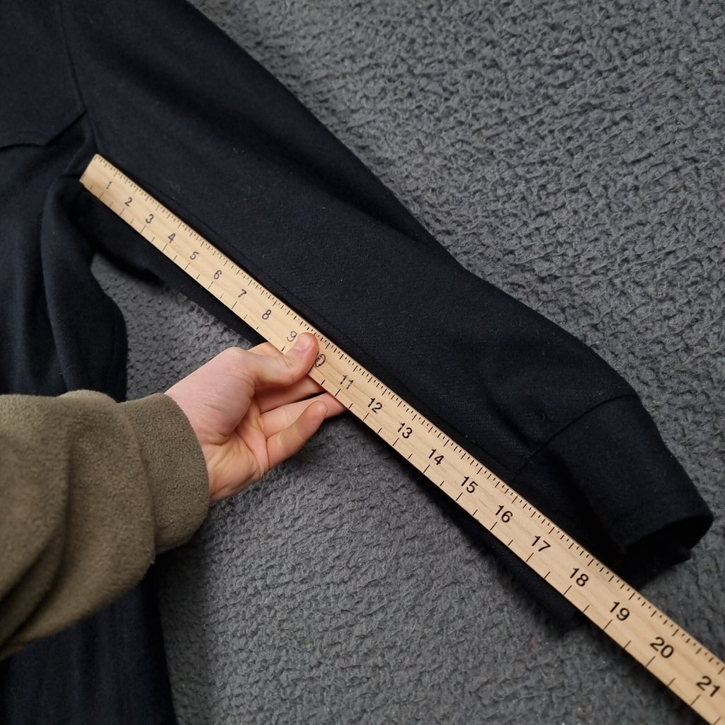 Vintage ERMENEGILDO ZEGNA Yachting Jacket Mens L Large Wool Collared Zip 80s
