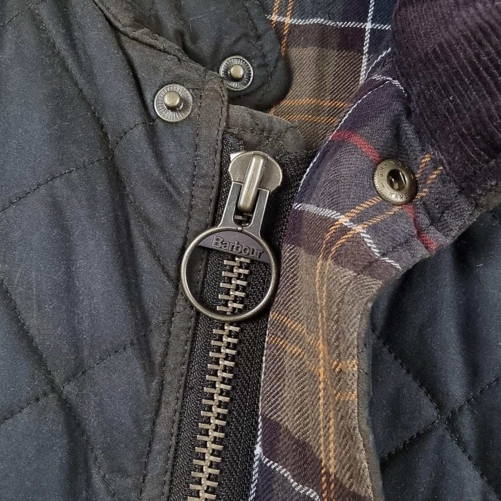 BARBOUR Jacket Mens XL Olive Wax Chelsea Sportsquilt Waxed Quilted